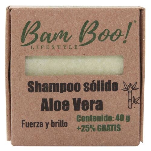 Bamboo! Shampoo Sólido Aloe Vera