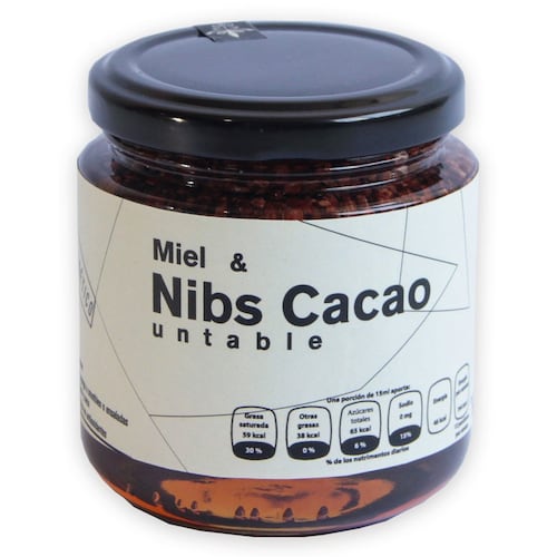 Miel y Nibs de Cacao