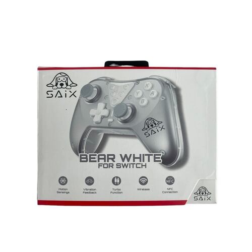 Control Inalámbrico para Nintendo Switch Saix Pro con Sticks Magnéticos Antidrift