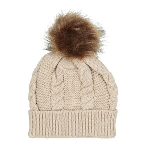 Gorro Tejido Phi By Philosophy Jr. Beige