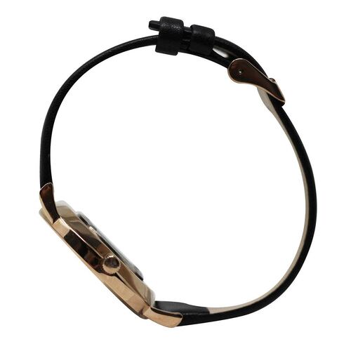 Reloj N2F Negro y Oro Rosa Para Dama