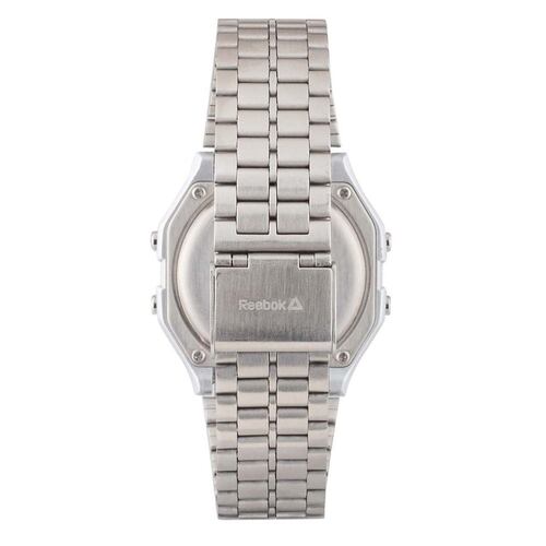 Set Reloj Reebok Digital RDVNEG9P1S1WNA Caballero Plateado