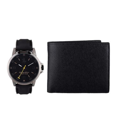 Set Royal Polo Club Caballero Correa Negro