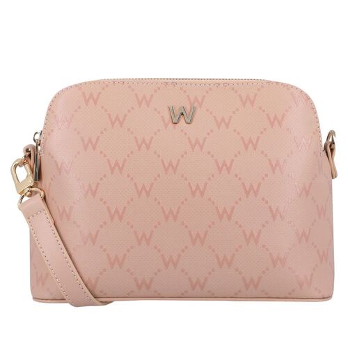 Bolsa cross body Westies color beige Modelo HBSIMONEZWE