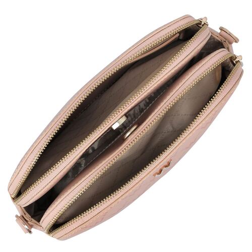 Bolsa cross body Westies color beige Modelo HBSIMONEZWE
