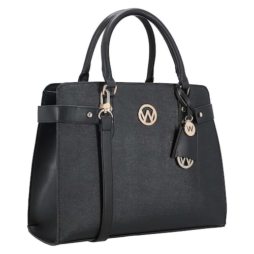 Bolsa Satchel Westies Color Negro Modelo HBREPTIALE2WE