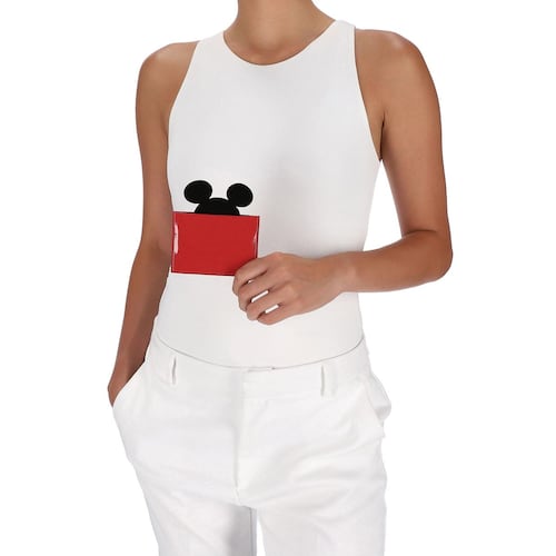 Tarjetero W Capsule Color Rojo Para Mujer