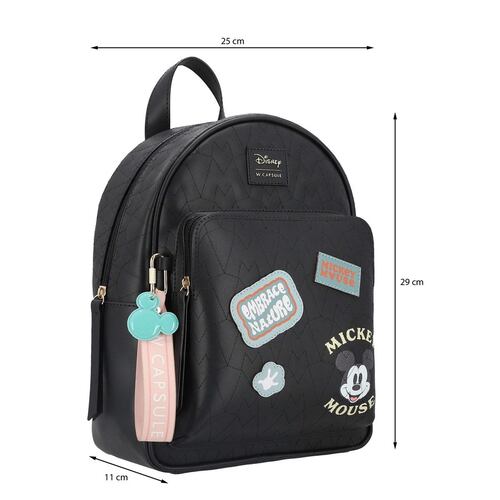 Mochila W Capsule color Negro para Mujer