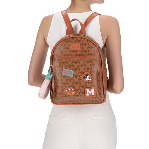 Mochila W Capsule color Beige para Mujer