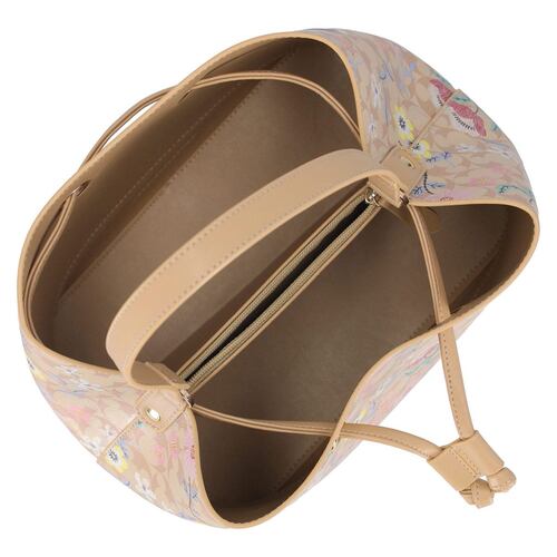 Bolsa W Capsule Bucket Color Beige Para Mujer