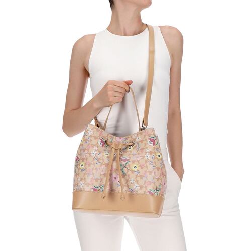 Bolsa W Capsule Bucket Color Beige Para Mujer