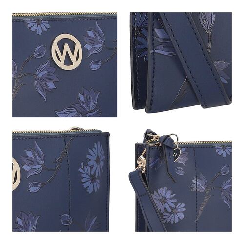 Bolsa cross body color Marino para mujer Westies