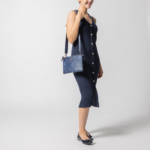 Bolsa cross body color Marino para mujer Westies