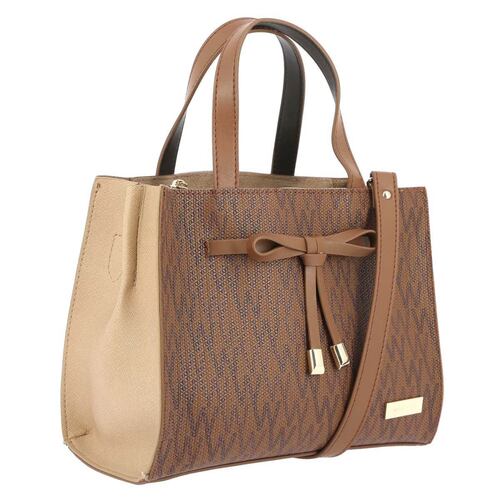 Bolso Westies Satchel Café Combinado
