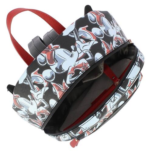 Backpack Minnie Mouse Negro  Hbcolchester28Cw Wcapsule