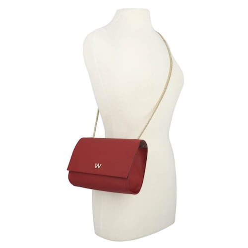 Bolso Westies clutch rojo