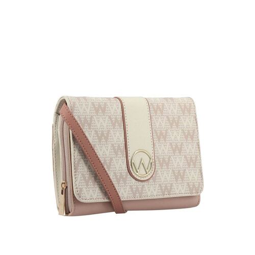 Bolso Westies cross body rosa/multi