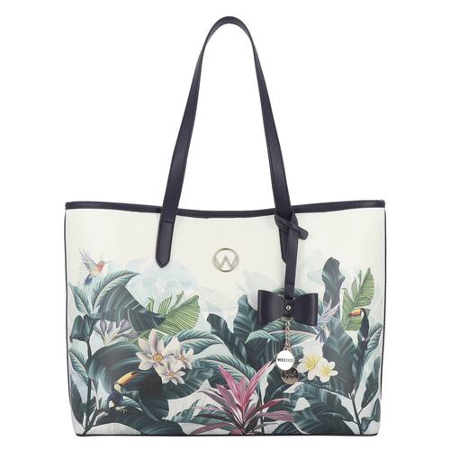 Bolso Westies tote blanco/multi