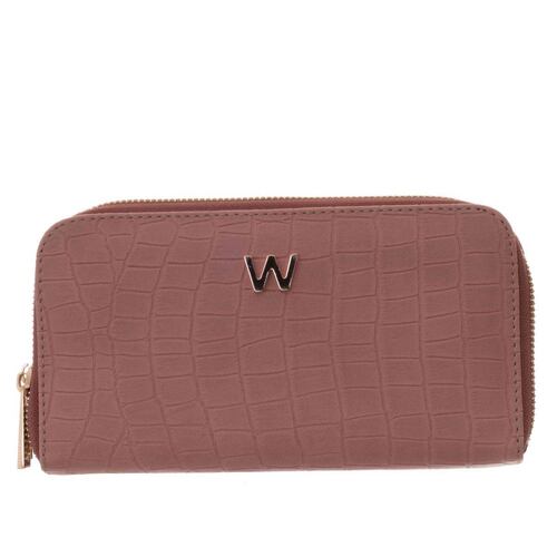 Cartera Cierre Rosa Pálido Westies Para Dama