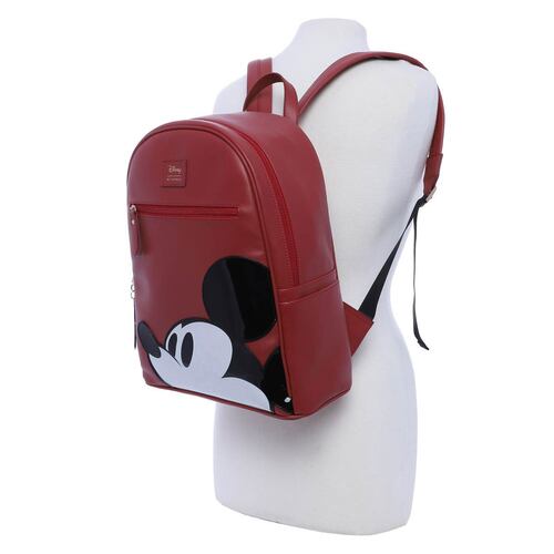 Mochila Roja Mickey Mouse WCapsule