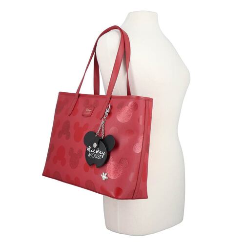 Bolsa Tote Roja Mickey Mouse W Capsule