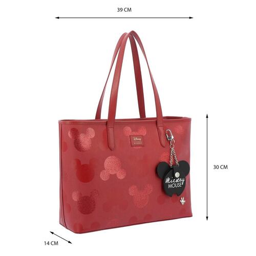 Bolsa Tote Roja Mickey Mouse W Capsule