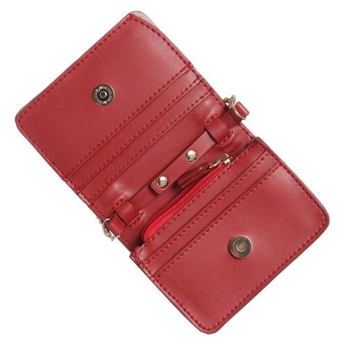 Cartera Multi Función Roja Blanca Nieves y los 7 Enanos W Capsule