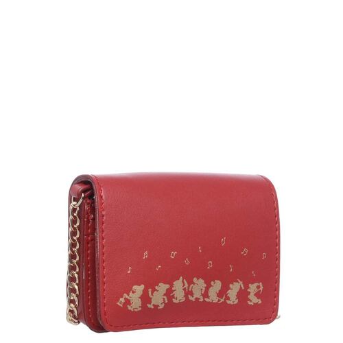 Cartera Multi Función Roja Blanca Nieves y los 7 Enanos W Capsule