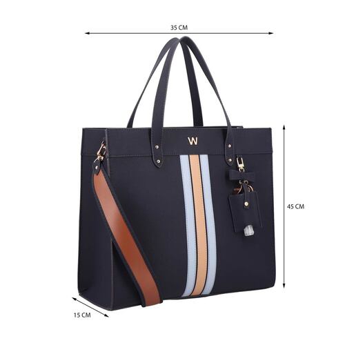 Bolso Tote Marino Hbkaloniawe Westies