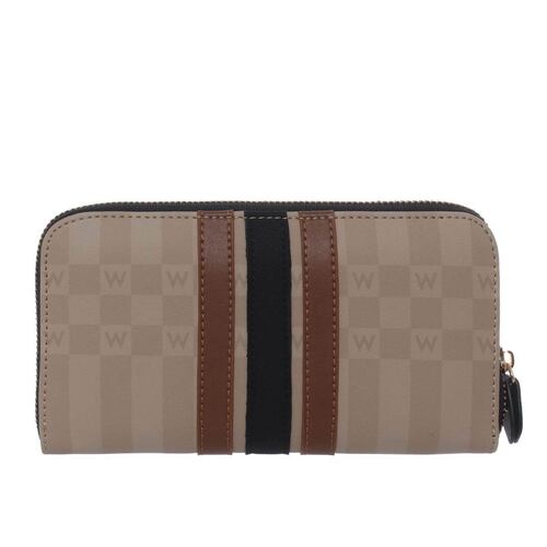 Cartera Zip Around Beige Hbecstasy39We Westies