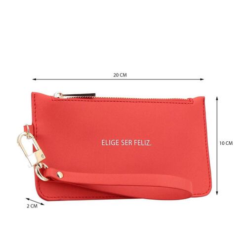 Cartera wallet WESTIES modelo HBNUNO2 rojo