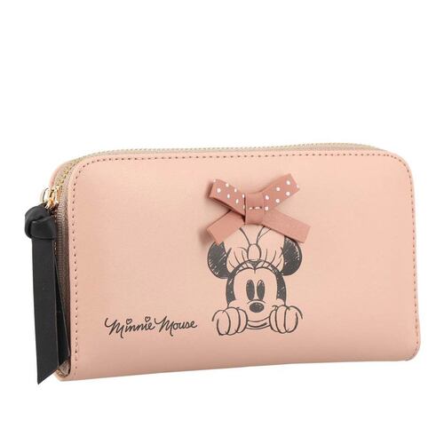 Cartera Multi Función Minnie Mouse W Capsule