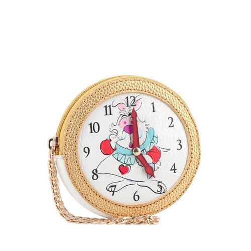 Cartera Coin Purse Conejo Blanco Reloj Hbkosovo11 W Capsule