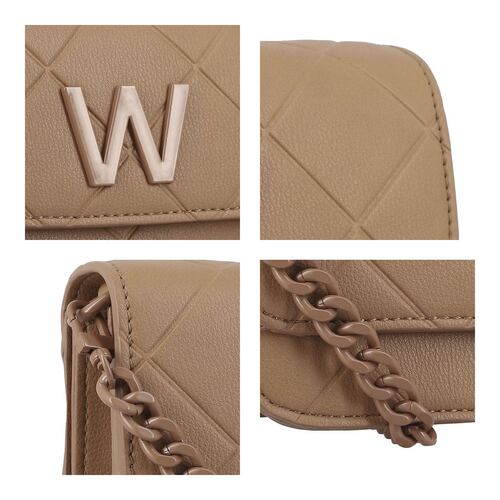 Bolsa Westies cross body color Camel para Mujer