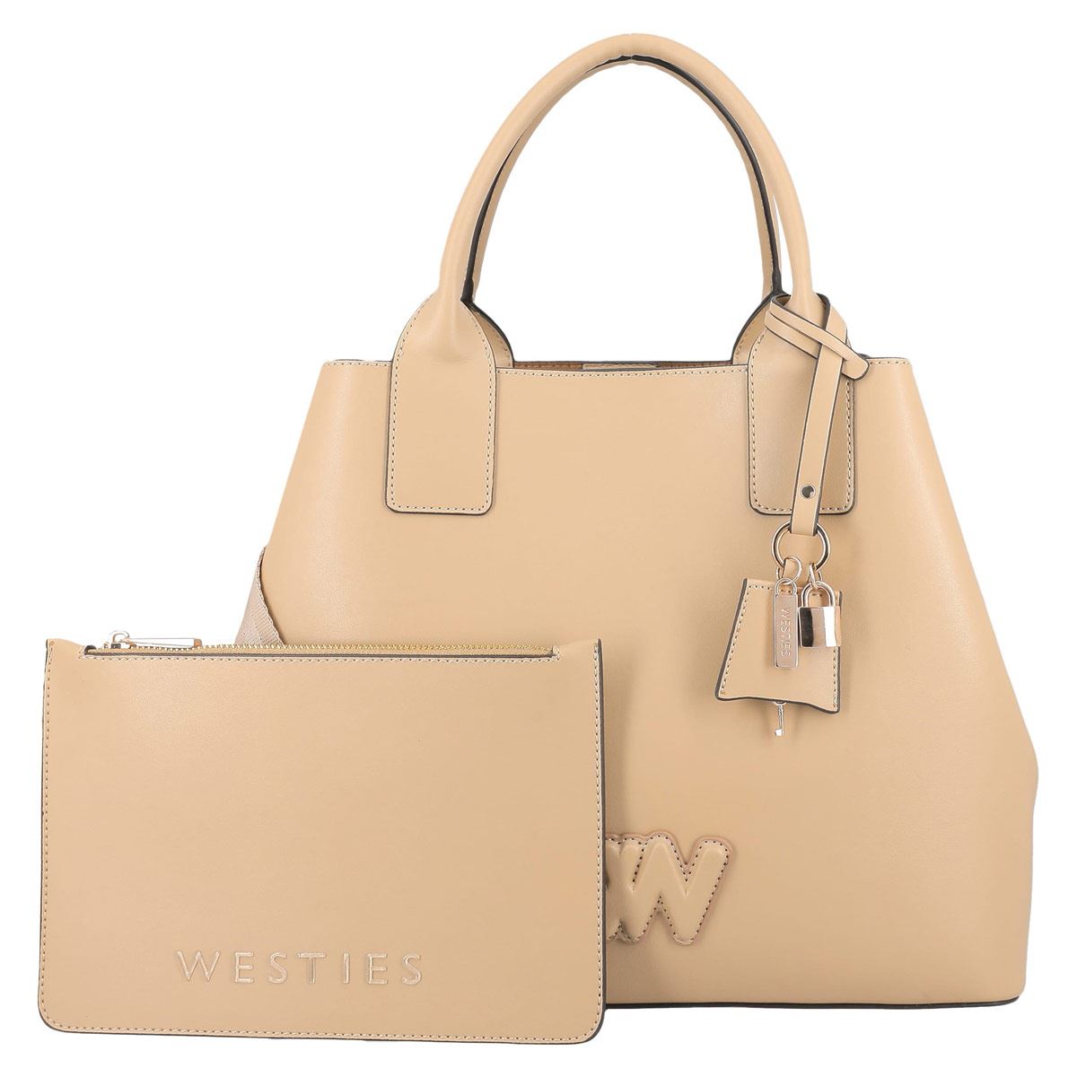 Bolsa Westies tote color Camel para Mujer