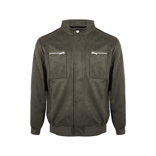 Chamarrra Vasarelli Suede Neopreno Para Hombre