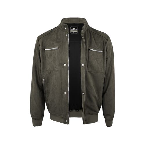 Chamarrra Vasarelli Suede Neopreno Para Hombre