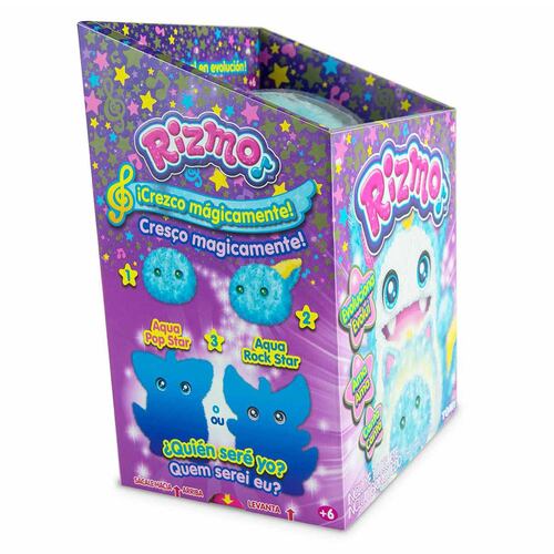 Peluche Electrónico Azul Rizmo