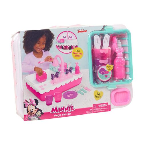 Disney Junior Pink Minnie's Happy Helpers Magic Sink Play Set