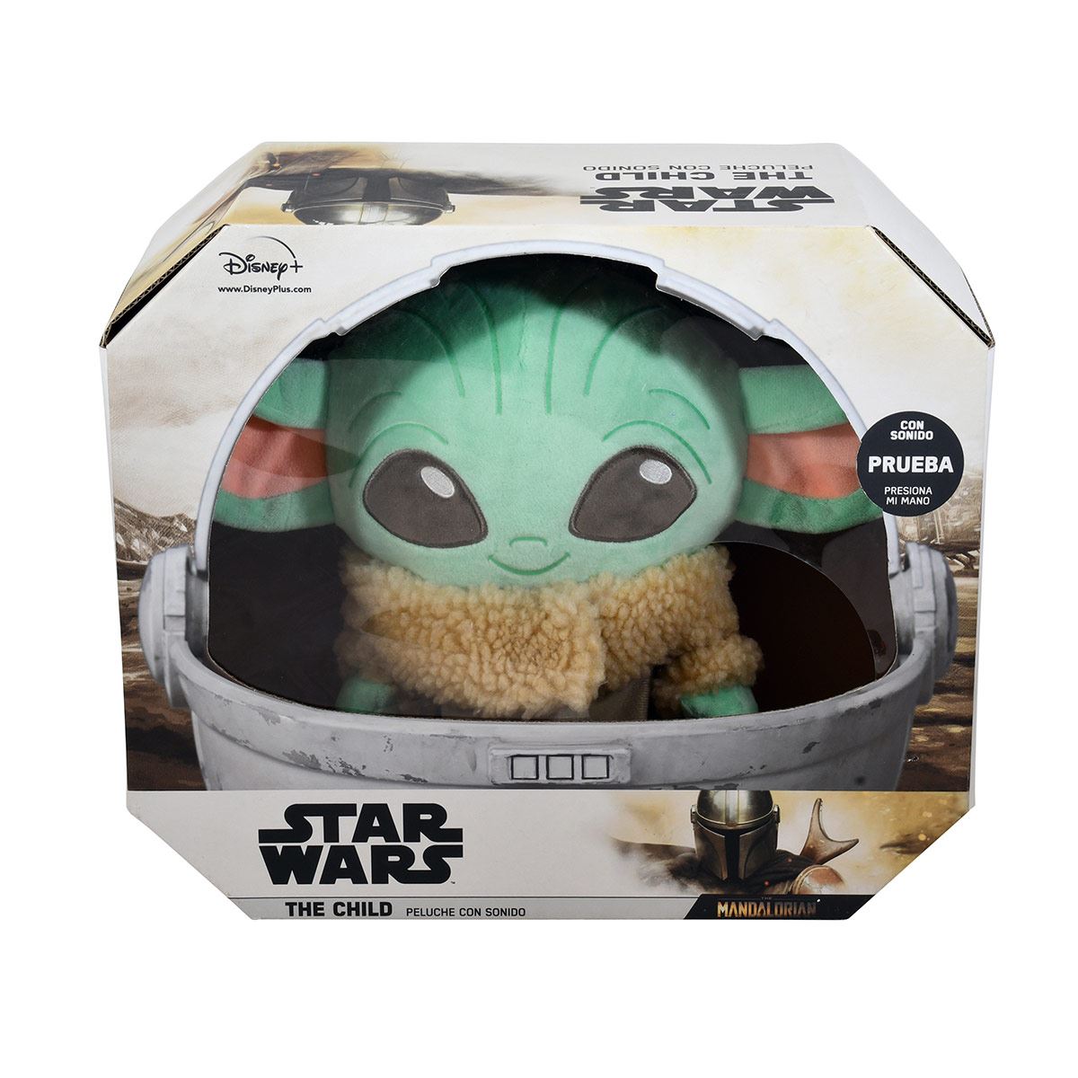 Baby yoda best sale peluche con sonido