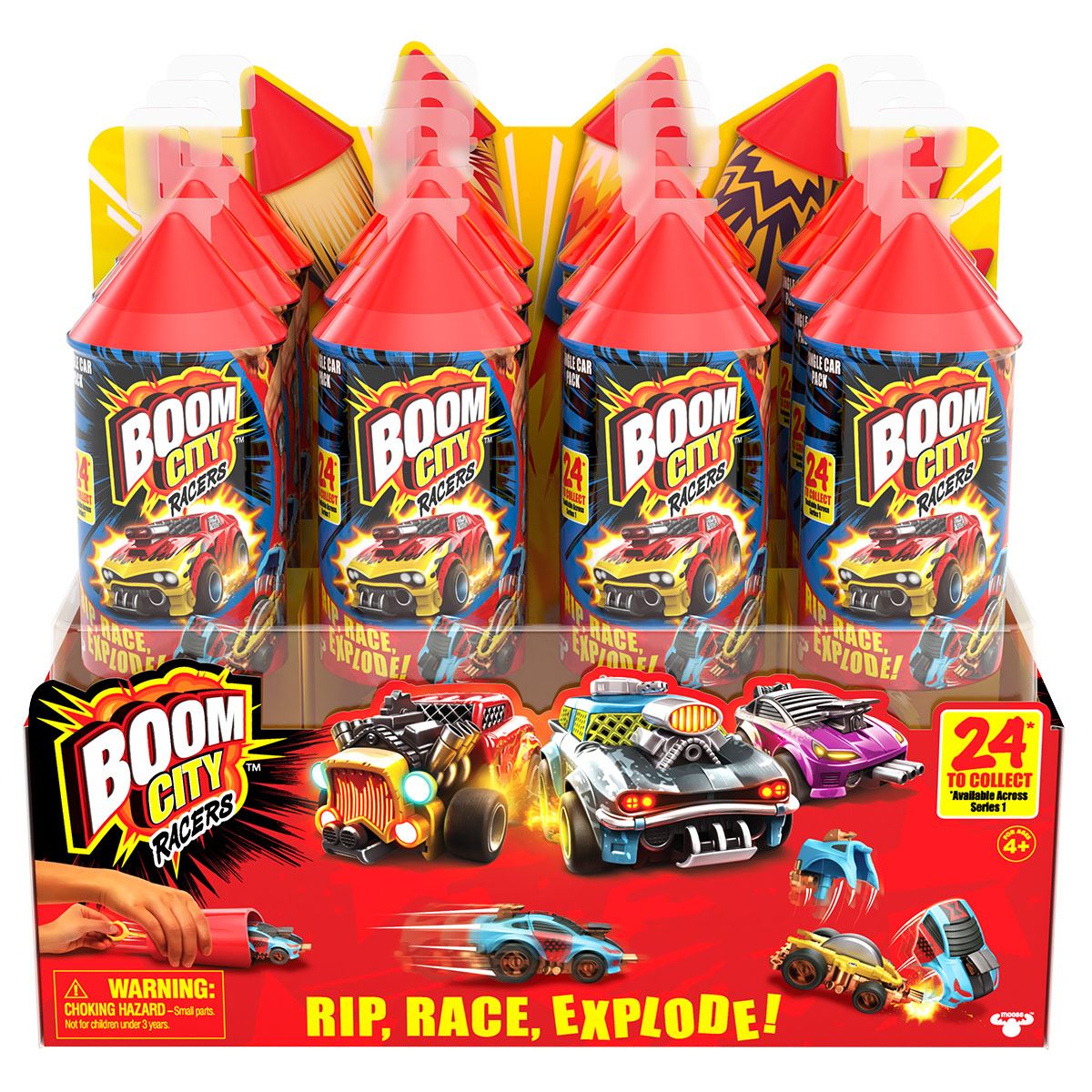 Boom Sticker Racing Pack E-12 boom city racers single pack s