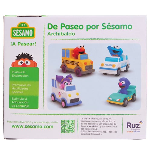 Plaza Sésamo Vehicles