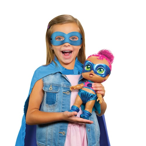 Ruz Super Cute Little Babies G Sclb Doll & Superhero Costume