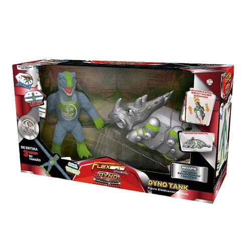 PLAYSET FLEXORS CON PERSONAJES, ACCESORIOS Y VEHICULO
