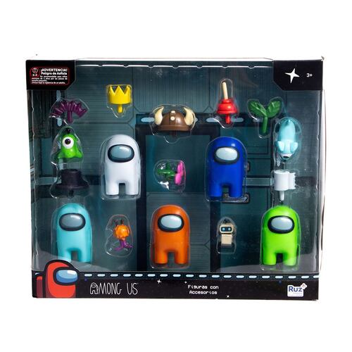 Figuras Multiempaque Among Us 2.5”