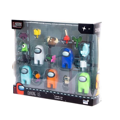 Figuras Multiempaque Among Us 2.5”
