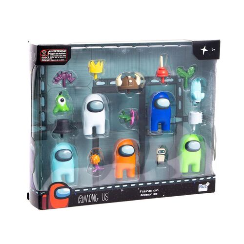 Figuras Multiempaque Among Us 2.5”