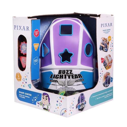 Juego de Formas y Colores Shape Sorter Pixar Nave de Buzz Lightyear
