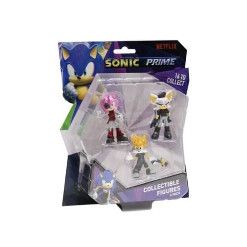 3 Pack Figuras Sonic