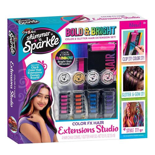 Extensiones Cabello y Color Shimmer & Sparkle